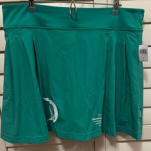 Disney Green Pleated Mini Skirt 70th